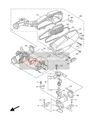 52SE443E0000, Ablassrohr, Yamaha, 2